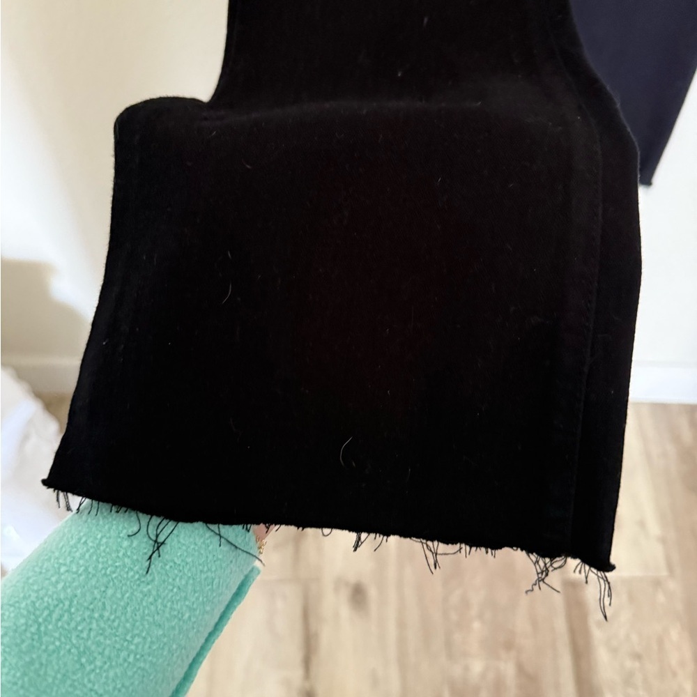 PAIGE Jeans The Rory Crop Flare Black - Picture 2 of 8